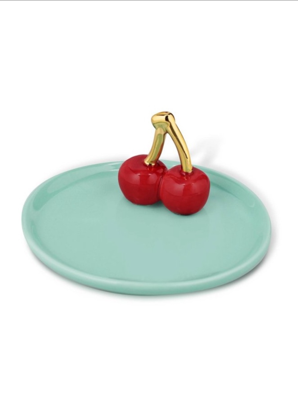 New! Decorative Cherry Trinket Dish in Teal and Red, Spring 2026 Target Bullseye
